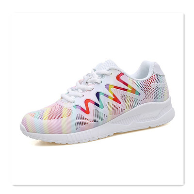 

Korean version of the non-mainstream girls&children single shoes non-slip sports running shoes deodorant mesh womens shoes st