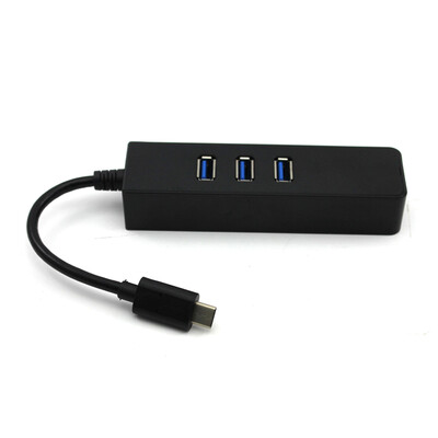 

Ванкер USB 3.1 Type-C RJ45 для USB 3.0 HUB 3 порта Gigabit кабель с адаптером Ethernet