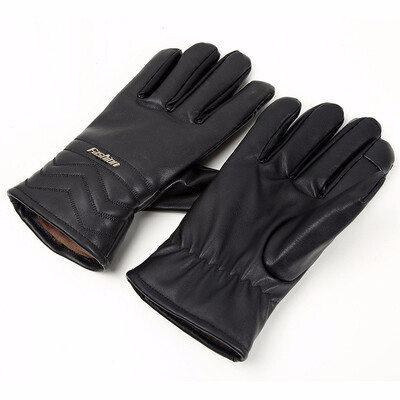 

brand winter mens gloves imitation fur furry lining warm&comfortable outdoor cycling tour needs 2018 new discount hot