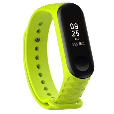 

1 pcs Colorful Silicone Stripe wristband strap for Xiaomi mi band 3 Replacement Accessories for Mi Band 3 Bracelet Band
