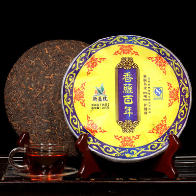 

357g зрелый чай puer самый старый чай puer ansestor античный медовый сладкий тускло-красный чай Puerh, древнее дерево свободная перевозка груза