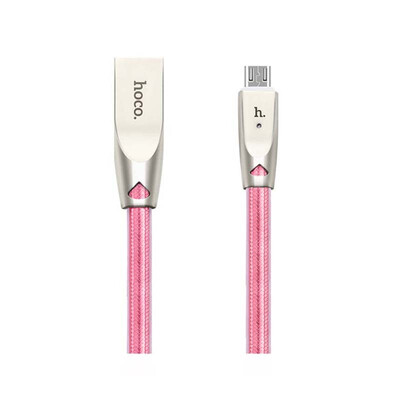 

HOCO Zinc Alloy Jelly Knitted Micro-USB to USB Charging Data Cable for Samsung LG Sony HTC Xiaomi Charger Wire Android Phones