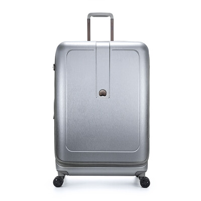 

French Ambassador Delsey Business Travel Trolley Fashion PC Material 24" Luggage Universal Wheel Luggage Overweight Indicator Men&Women Travel Case Red 039