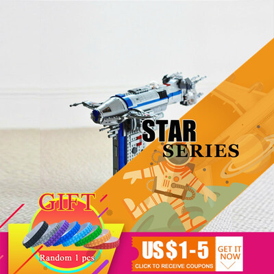 

05129 873Pcs Star Series The Resistance Bomber wars Set Building Blocks Bricks Toys DIY Gifts Compatible with 75188 lepin