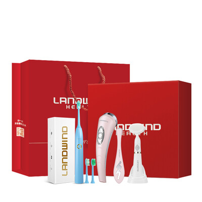 

Blue rhyme skin care beauty eye cleansing beauty gift box BA627-M ultrasonic skin rejuvenation instrument sonic electric toothbrush beauty eye cleansing brush girlfriend Christmas Valentines Day New Year gift