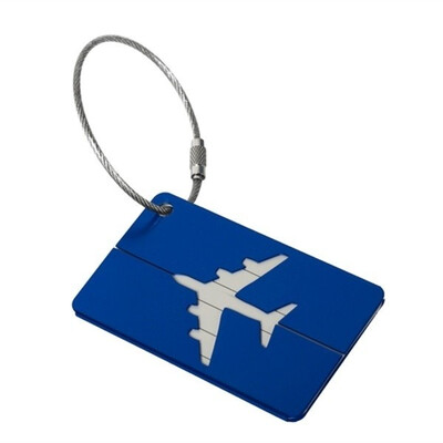 

4pcs Aluminum Alloy Suitcase Travel Case Trolley Case Boarding Card