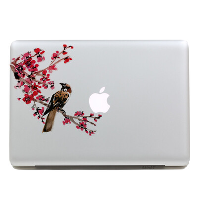 

GEEKID@Macbook decal sticker Partial decal Birds macbook pro decal macbook air decal apple sticker mac retina decals stickers