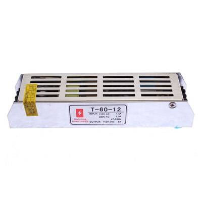 

MINI AC 100-240V To DC 12V 5A Power Adapter Converter For Led