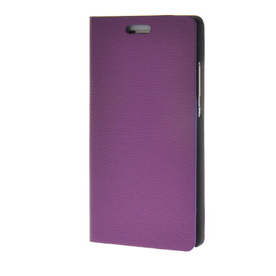 

MOONCASE Leather Side Flip Wallet Card Holder Stand Shell Pouch ЧЕХОЛ ДЛЯ Huawei Ascend P8 Lite Purple