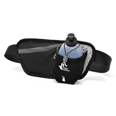 

Sports Multi Functional Hiking Waist Bag Bottle Hold Bag Running Pouch with Single Adjustable Belt for Cycling Camping