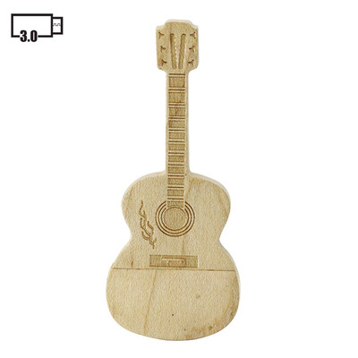 

4GB 8GB 16GB 32GB 64GB 128GB Wood Guitar Model USB 30 Drive Pen Drive USB 30 Flash Drive Flash Disk U Disk USB 30 Stick