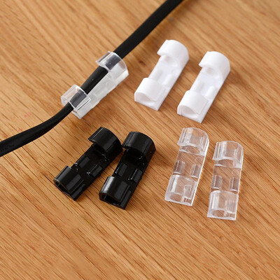 

Jinghuisi Chuang JH0774 self-adhesive wire cable fixed clip line card subnet line storage organizer data line fixed line clip buckle transparent 20