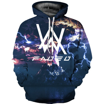 

Mens Hoodie 3D Printed Women Pullover Sweater