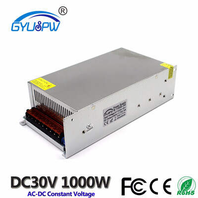 

Switching power supply 30v 1000w ac to dc converter 333A driver 220V AC-DC SMPS For led strip display Light cctv&3d printer