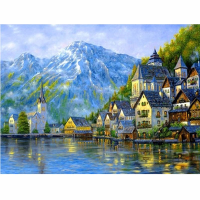 

diy full Diamond embroidery decoration 5d diamond painting cross scenery vase Mosaic rhinestone pasted pattern gift