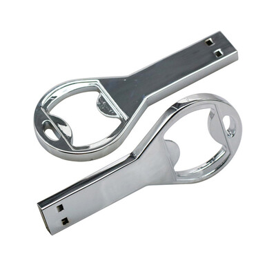 

4GB 8GB 16GB 32GB 64GB 128GB Metal Bottle Opener USB Flash Drive Flash Memory PenDrive Pen Drive Memory Stick USB Drive