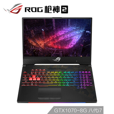 

ROG Gun God 2 156 inch 144Hz narrow border screen gaming laptop i7-8750H 16G 256GSSD1T GTX1070 8G alone