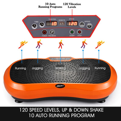 

Genki Vibration Machine Plate Platform Whole Body Shaper Trainer Exercise