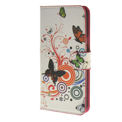 

MOONCASE чехол для Samsung Galaxy A8 Pattern series Leather Flip Wallet Card Slot Stand Back Cover