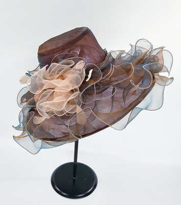 

Creative hat Summer hat anti ultraviolet European&American Eugen yarn DIY fashion net gauze cap Big hat style