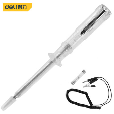

Deli deli automotive circuit test pencil car repair electroscope low-voltage test pencil auto repair test pencil 6V-24V DL8007