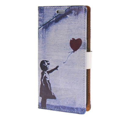 

MOONCASE Case for Samsung Galaxy S6 Edge Plus Leather Flip Wallet Style and Kickstand Case Cover [Cute Pattern] Design / a09