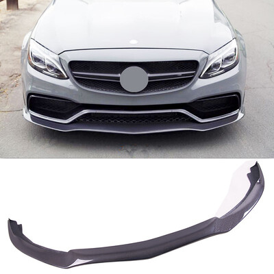

PS- Style Carbon fiber 4Door Front Lip Spoiler Fit For BENZ W205 C63