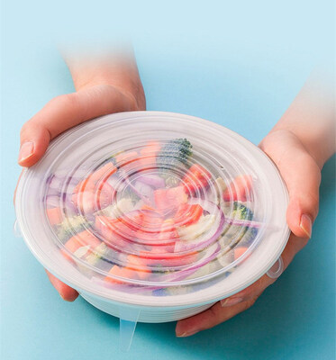 

Silicone Stretch Lids 6-Pack of Various Sizes