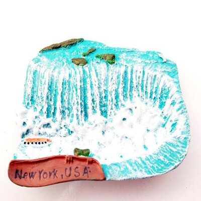 

1Pcs New Arrival USA New York Fridge Magnets Souvenirs 3D Resin Decorative Refrigerator Magnetic