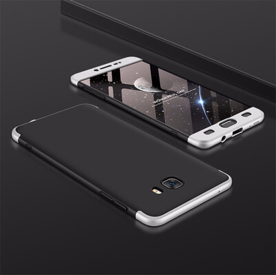 

Goowiiz Phone Case For Samsung Galaxy J7 DuoJ7 PrimeOn Nxt Fashion Color collision 360 Degree Coverage PC