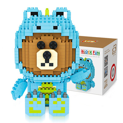 

Loz micro-particle building blocks diamond blocks cartoon anime childrens toy building blocks boys&girls toy model 9790