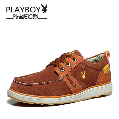 

PLAYBOY brand New,England styled,Casual,Nubuck upper,Leather sneaker,Men's shoes