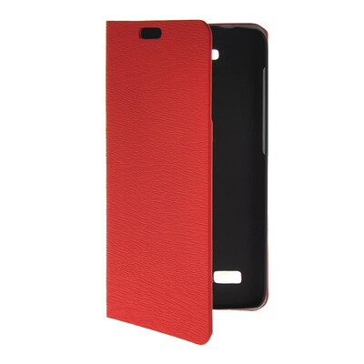 

MOONCASE Slim Leather Side Flip Wallet Card Slot Pouch with Kickstand Shell Back чехол для Huawei Honor Holly Red