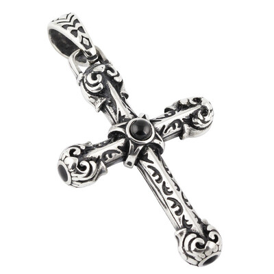 

Hpolw Cool & Elegant Vintage Cross Swords Pendant Necklaces Casting Jewelry Stainless Steel initial pendant jewelry