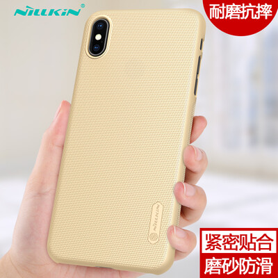 

Nilkin Apple iPhone XS Max65 Mobile Shell Scrub Mobile Phone CaseProtection CaseMobile Phone Case Black