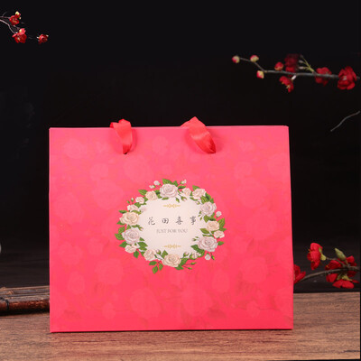

Extreme space JDKJ creative portable wedding candy box wedding wedding knot wedding box new Chinese return to the flower field joy event 10