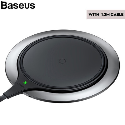 

Baseus 10W Wireless fast charger For iphone  XR  Max 8 8plus Portable Qi Wireless Charging for Samsung S9 S8 Note9 8 Xiao Mi