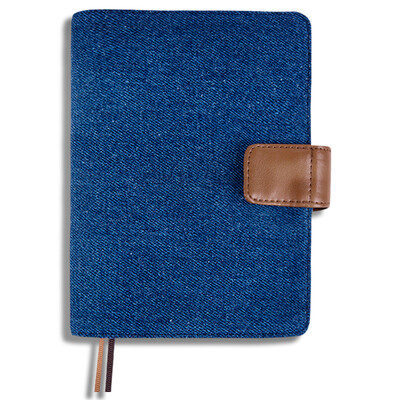 

Kinab hand book A6 denim hand notes notebook stationery notebook diary / light green DTB6104
