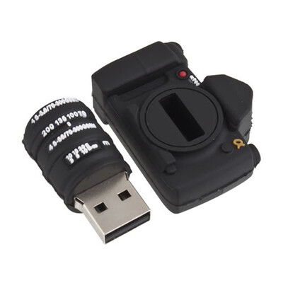 

New Camera 8GB U disk Rubber USB Flash Pen Drive Memory Stick Thumb