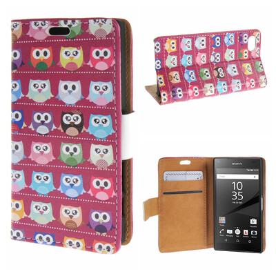 

MOONCASE Sony Xperia Z5 Compact ( Z5 Mini ) ЧЕХОЛ ДЛЯ Flip Leather Foldable Stand Feature [Pattern series] /a14