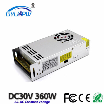 

DC Power Supply Switching 30A 12A 360W Driver Transformer AC110V 220V to DC30V Power supplies for CCTV 3D Printer Stepper Motors