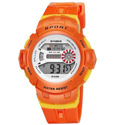 

Couple models LED electronic watch ladies waterproof spot wholesale Korean student sports electronic watch
