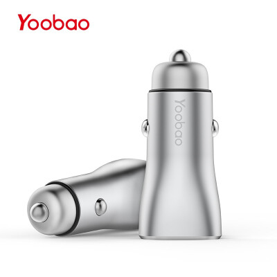 

Yoobao YB208 Car Charger Mobile phone charger 2 USB Ports 34A Fast Car Charger for iPhone Samsung Xiaomi Huawei