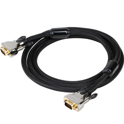 

Auburn Original (CHOSEAL) QS5107T1D5 VGA (3 + 9) Инженерный HD VGA-кабель Компьютерный ТВ-кабель Проектор видеосигнала Кабель для передачи данных 1,5 м