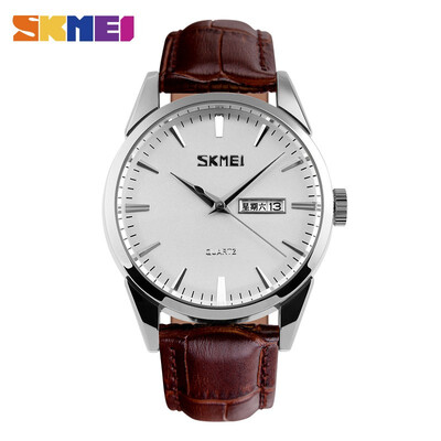

SKMEI quartz watch fashionable Casual lady calendar watch alloy Dial 30 m Waterproof luxury watch 9073 Relogio Feminino