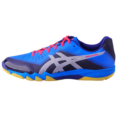 

Yases asics badminton shoes GEL-BLADE 6 men&women shoes blade R703NR753N sports shoes R703N-402 blue black 39