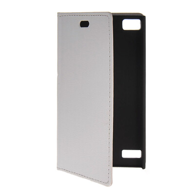 

MOONCASE Slim Leather Flip Wallet Card Pouch with Kickstand Shell Back ЧЕХОЛ ДЛЯ BlackBerry BB Z3 White
