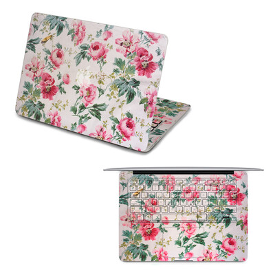 

GEEKID@Macbook Pro decal front sticker flower macbook keyboard sticker full decal Mac top sticker US style keyboard protector