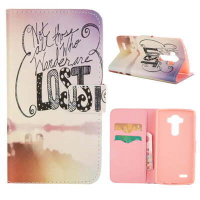 

MOONCASE Case for LG G4 Flip Leather Wallet Card Slot Foldable Stand Feature Case Cover [Pattern series] /a03