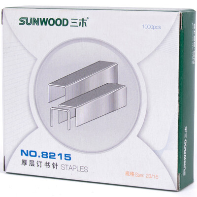 

Мики (Sunwood) 8215 120 страниц толстый слой штапельного / размер штапельного 23/15 1000 / картридж